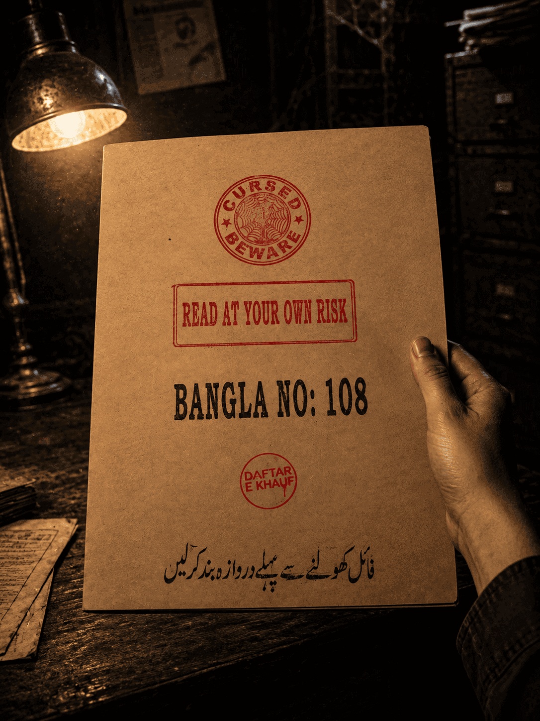 Cover photograph for case DEK/001, Bangla No. 108